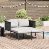 Transat Anthracite 153 x 115 x 69.5 cm Acier enduit de poudre 523469523469