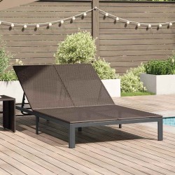 Transat Marron 206 x 115 x 75 cm polyrotin 523470523470