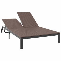 Transat Marron 206 x 115 x 75 cm polyrotin 523470523470