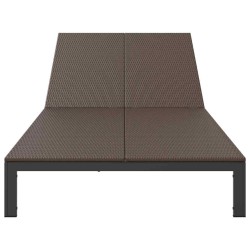 Transat Marron 206 x 115 x 75 cm polyrotin 523470523470