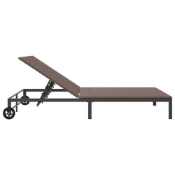 Transat Marron 206 x 115 x 75 cm polyrotin 523470523470