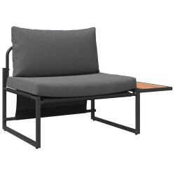 Ensemble de canapé de jardin 2 pcs Anthracite Acier 523487523487