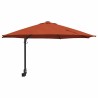 Parasol de jardin Terre cuite 248 x 248 x 148 cm 523490523490