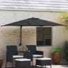 Parasol de jardin Noir 248,5 x 247,5 x 160 cm 523491523491