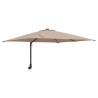 Parasol de jardin Taupe 248,5 x 247,5 x 160 cm 523494523494