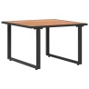 Ensemble de canapé de jardin 2 pcs Gris clair Acier 523495523495