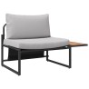 Mobilier de Patio en Acier 2 pcs Gris clair Acier 523501523501