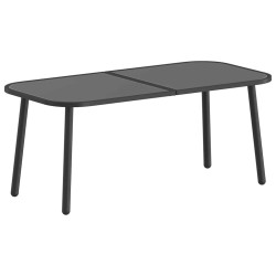 Ensemble de salle à manger pour jardin 4 pcs Marron polyrotin 523507523507