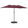 Parasol de jardin Bordeaux 385 x 209 x 244 cm Polyester 523509523509