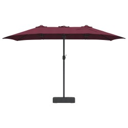 Parasol de jardin Bordeaux 385 x 209 x 244 cm Polyester 523509523509