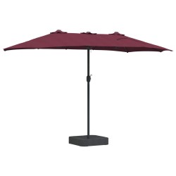 Parasol de jardin Bordeaux 385 x 209 x 244 cm Polyester 523509523509