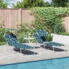 Transat 2 pcs Vert 58 x 188 x 77cm Polyester 523514523514