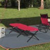 Lit de camping pliant Rouge 193 x 69 x 45 cm Tissu Oxford 523529523529