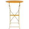 Table bistrot Moutarde Ø 50 x 71 cm Acier revêtu de poudre 523542523542