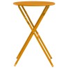 Table bistrot Moutarde Ø 50 x 71 cm Acier revêtu de poudre 523542523542