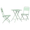 Ensemble bistrot 3 pcs Vert Acier 523553523553