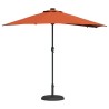 Parasol de jardin Terre cuite 294 x 150 x 223 cm 523557523557