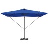 Parasol Bleu azure 286 x 284 x 270 cm Aluminium et polyester 523560523560