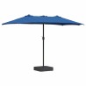 Parasol de jardin Azur 385 x 209 x 244 cm Polyester et Acier 523562523562