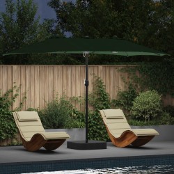 Parasol de jardin Vert 385 x 209 x 244 cm Polyester 523570523570