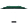 Parasol de jardin Vert 385 x 209 x 244 cm Polyester 523570523570