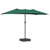 Parasol de jardin Vert 385 x 209 x 244 cm Polyester 523570523570