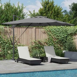Parasol Anthracite 286 x 284 x 270 cm Aluminium et polyester 523572523572