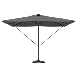 Parasol Anthracite 286 x 284 x 270 cm Aluminium et polyester 523572523572