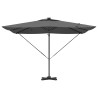 Parasol Anthracite 286 x 284 x 270 cm Aluminium et polyester 523572523572