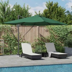 Parasol Vert 352 x 251 x 265 cm Polyester et Aluminium 523575523575
