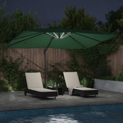 Parasol Vert 352 x 251 x 265 cm Polyester et Aluminium 523575523575