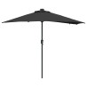 Parasol de jardin Noir 294 x 150 x 223 cm Polyester et Acier 523578523578