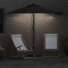 Parasol de jardin Noir 294 x 150 x 224 cm Polyester et Acier 523582523582