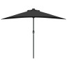Parasol de jardin Noir 294 x 150 x 224 cm Polyester et Acier 523582523582
