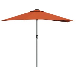 Parasol de jardin Terre cuite 294 x 150 x 224 cm 523583523583