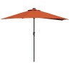 Parasol de jardin Terre cuite 294 x 150 x 224 cm 523583523583