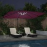 Parasol Bordeaux 352 x 251 x 265 cm Polyester et Aluminium 523588523588