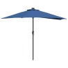 Parasol de jardin Azur 294 x 150 x 224 cm Polyester et Acier 523590523590