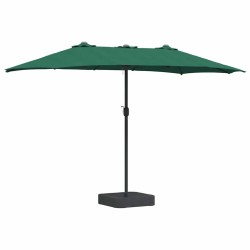 Parasol de jardin Vert 385 x 209 x 244 cm Polyester et Acier 523591523591