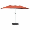 Parasol de jardin Terre cuite 385 x 209 x 244 cm 523592523592
