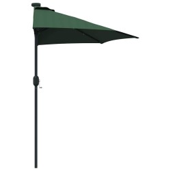 Parasol de jardin Vert 294 x 150 x 223 cm Polyester et Acier 523595523595