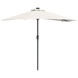 Parasol de jardin Sable 294 x 150 x 223 cm Polyester et Acier 523596523596