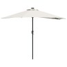 Parasol de jardin Sable 294 x 150 x 224 cm Polyester et Acier 523597523597