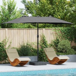 Parasol de jardin Anthracite 385 x 209 x 244 cm 523598523598