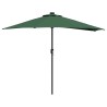 Parasol de jardin Vert 294 x 150 x 224 cm Polyester et Acier 523599523599