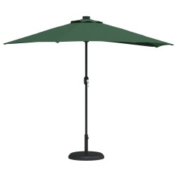 Parasol de jardin Vert 294 x 150 x 224 cm Polyester et Acier 523599523599