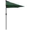 Parasol de jardin Vert 294 x 150 x 224 cm Polyester et Acier 523599523599