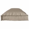 Set de coussins de palette 2 pcs Taupe 150 x 40 x 8 cm 523605523605