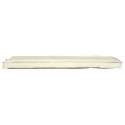 Set de coussins de palette 2 pcs Crème 150 x 40 x 8 cm 523607523607