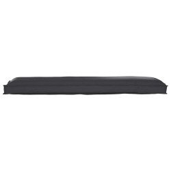 Set de coussins de palette 2 pcs Noir 150 x 40 x 8 cm 523608523608